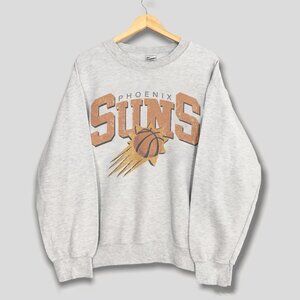 Vintage Phoenix Suns Basketball Crewneck Sweatshirt, 1997 Phoenix Suns Shirt Tee